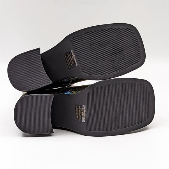 Steve Madden Women Klayton 90's Retro Dolls Chunky Heel Platform Boots Size 8 - Picture 4 of 12